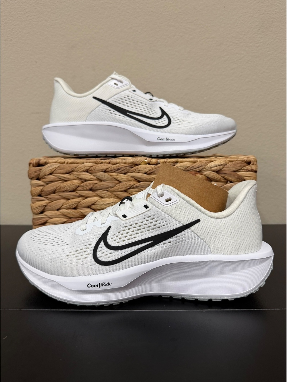 Size 8.5 - Nike Women’s Quest 6 “White Black”